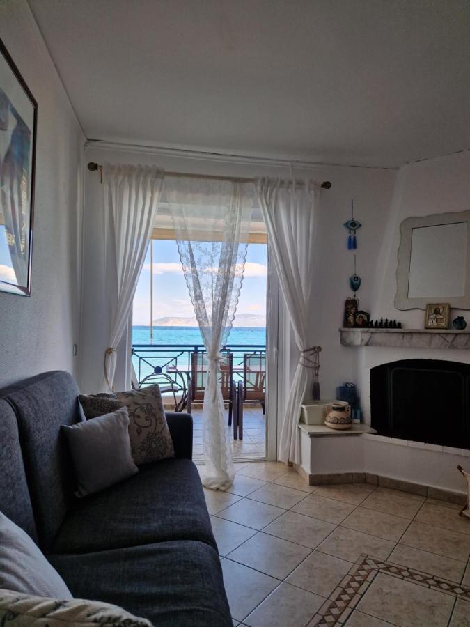 Ferienwohnung Korinthian Sea View Nerántza Exterior foto