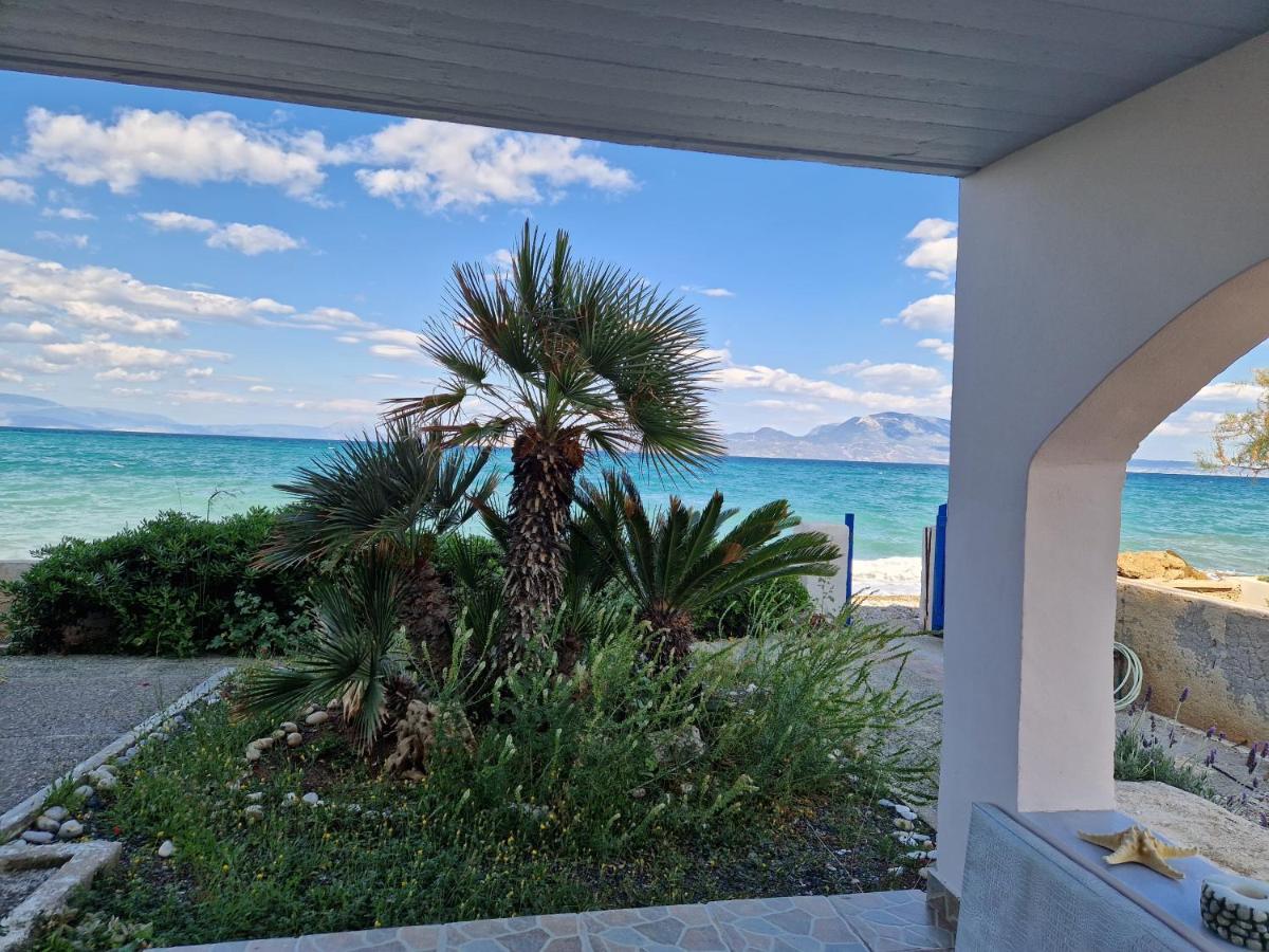 Ferienwohnung Korinthian Sea View Nerántza Exterior foto