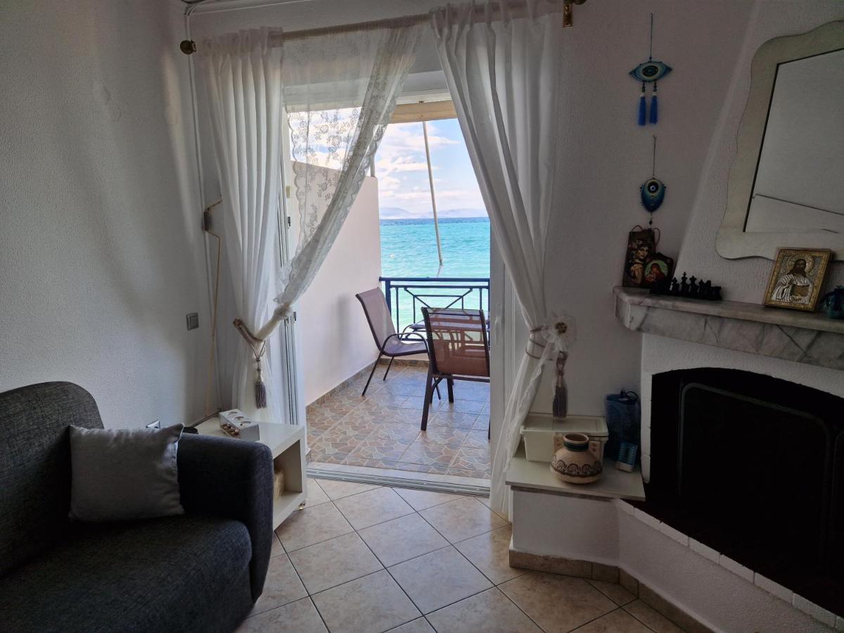 Ferienwohnung Korinthian Sea View Nerántza Exterior foto