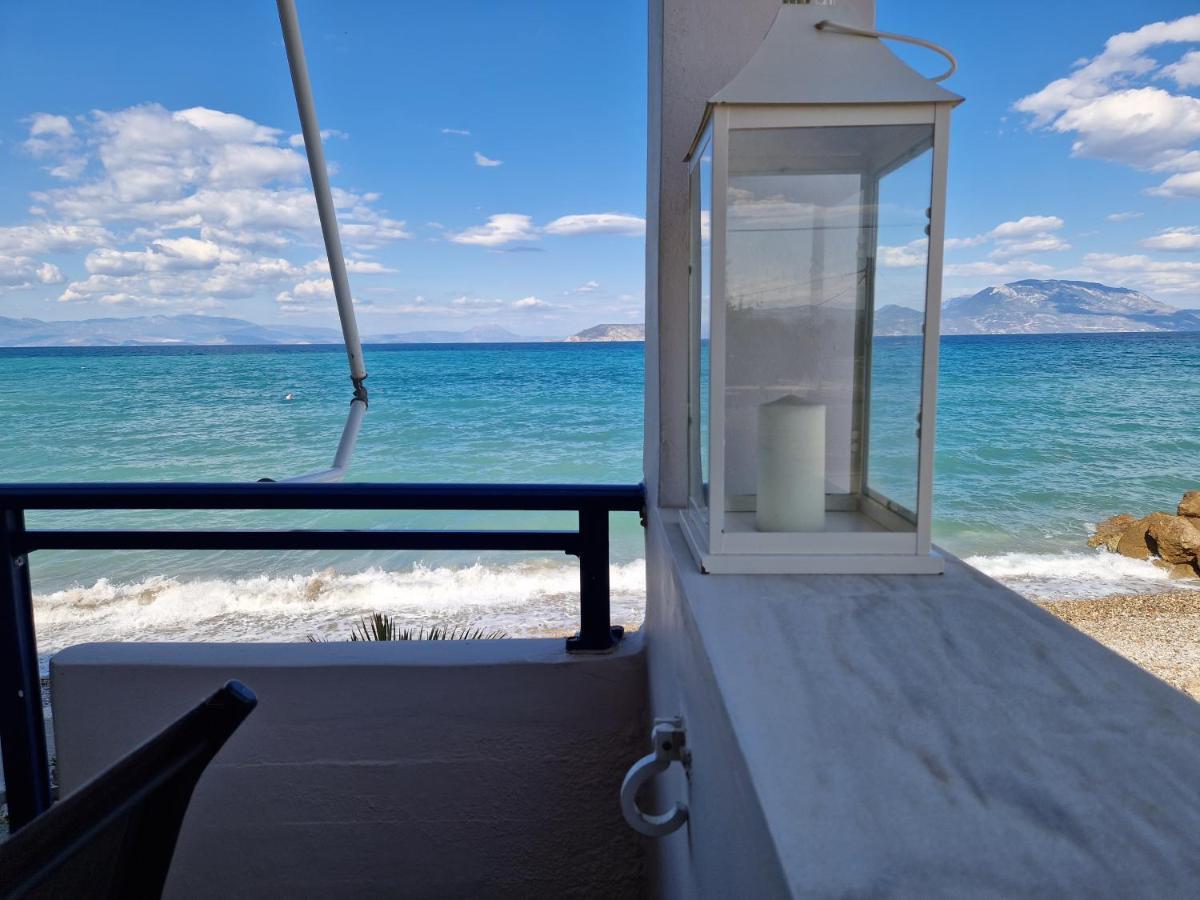 Ferienwohnung Korinthian Sea View Nerántza Exterior foto
