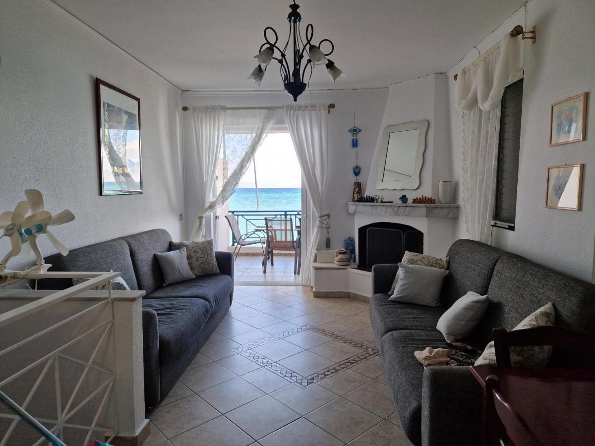 Ferienwohnung Korinthian Sea View Nerántza Exterior foto