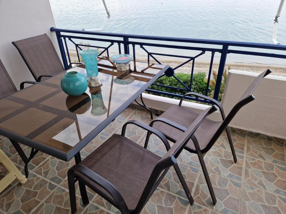 Ferienwohnung Korinthian Sea View Nerántza Exterior foto